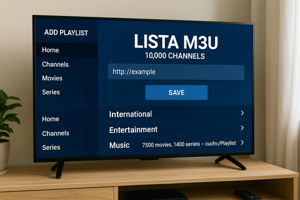 IPTV M3U Sverige 2025 – Säkra listor för Smart TV & Android